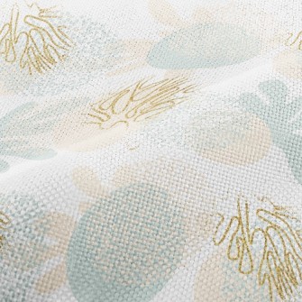 Artistic Tropical Leaves Performance Linen