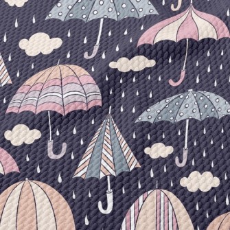 Russian Umbrella Birdseye Piqué