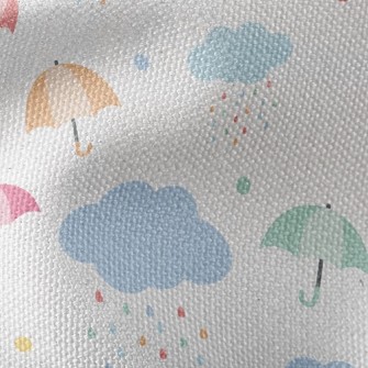 Colorful Flying Umbrellas Waterproof Canvas