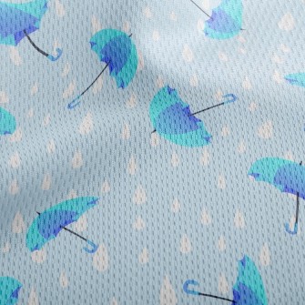 Light Umbrella Athletic Mesh Flat Back