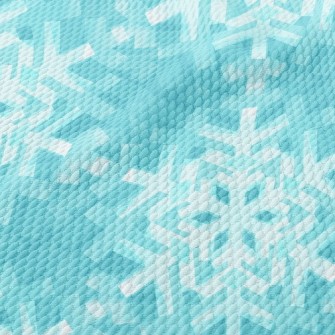 Art Snowflake Birdseye Piqué