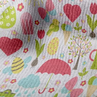 Cute Cartoon Garden Terry