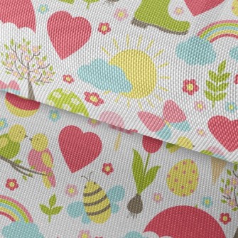 Cute Cartoon Garden Waterproof Oxford