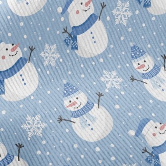 Happy Snowman Standard Corduroy