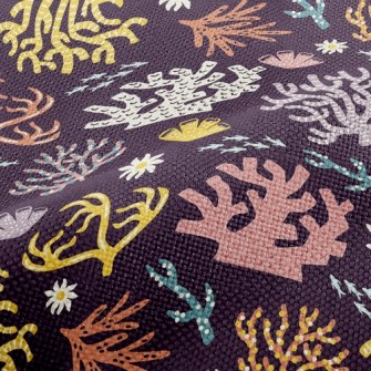 Fish And Coral Sea Performance Linen