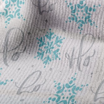 Christmas Snowflake Terry