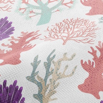 Beautiful Coral Reef Performance Linen