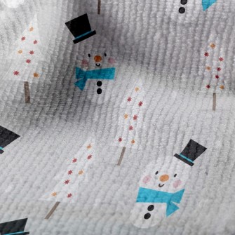 Cute Gentleman Snowman Terry