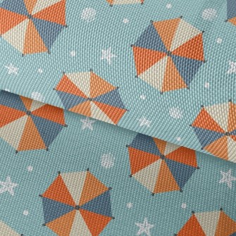 Starfish Shell Parasol Waterproof Oxford