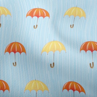 Heavy Rain Two-color Umbrella Dobby