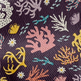 Fish And Coral Sea Standard Corduroy