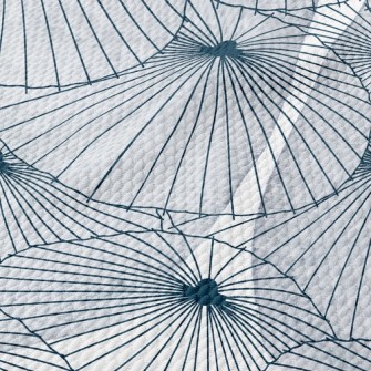 Art Oil Paper Umbrella Birdseye Piqué
