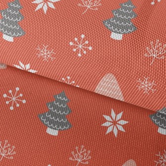 Christmas Tree Forest Waterproof Oxford