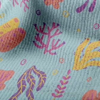 Colorful Coral Terry