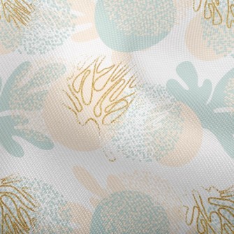 Artistic Tropical Leaves Dobby
