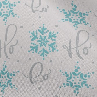 Christmas Snowflake Chiffon
