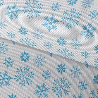 Snowflakes Are Flying Waterproof Oxford