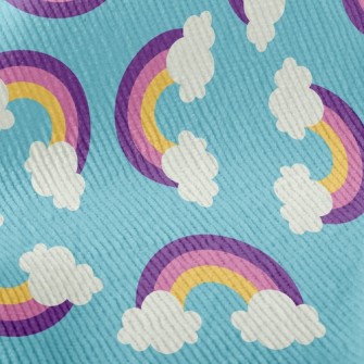 Pink Double Rainbow Standard Corduroy