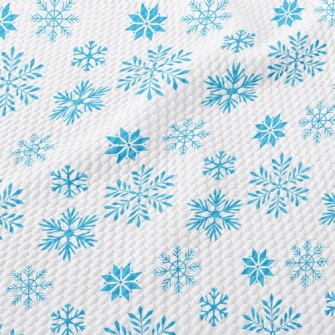 Snowflakes Are Flying Birdseye Piqué