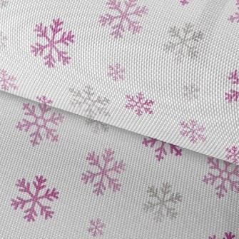 Soft Snowflakes Waterproof Oxford