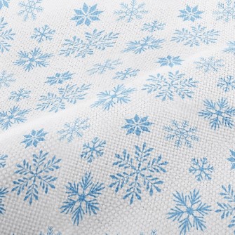 Snowflakes Are Flying Performance Linen