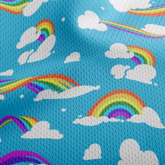 Rainbow Bridge Athletic Mesh Flat Back