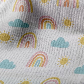 Sun Rainbow Cloud Terry