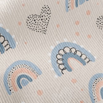 Dots Of Love Graffiti Rainbow Standard Corduroy