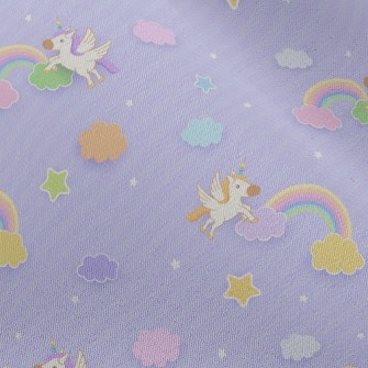 Twill Unicorn Chiffon