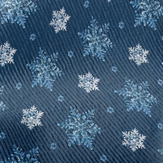 Christmas Snowflake Standard Corduroy