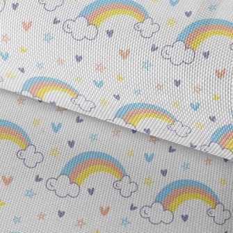 Rainbow Love Basket Sky Star Waterproof Oxford