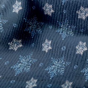 Christmas Snowflake Terry