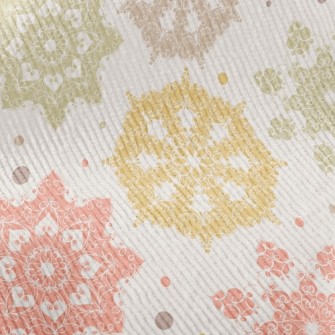 Snowflake Tile Illustration Standard Corduroy