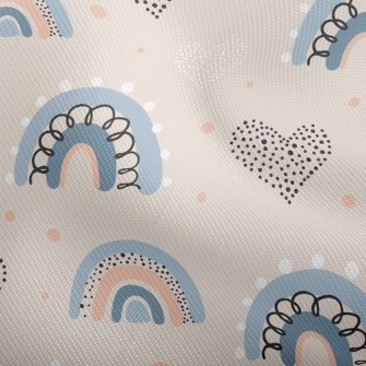 Dots Of Love Graffiti Rainbow Dobby