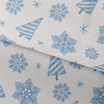 Christmas Tree Snowing Waterproof Oxford