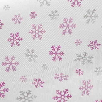 Soft Snowflakes Twill