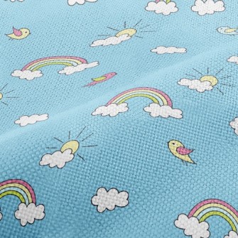 Sun Rainbow Bird Performance Linen