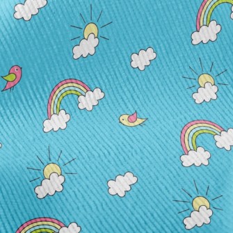 Sun Rainbow Bird Standard Corduroy