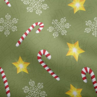 Snowflakes And Candy Canes Dobby