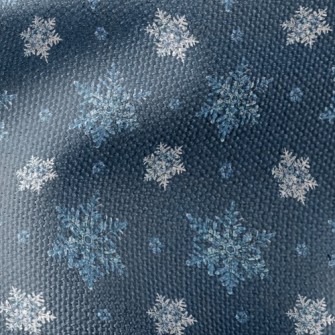 Christmas Snowflake Waterproof Canvas