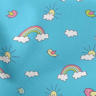 Sun Rainbow Bird Stretch Ponte
