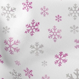 Soft Snowflakes Stretch Ponte