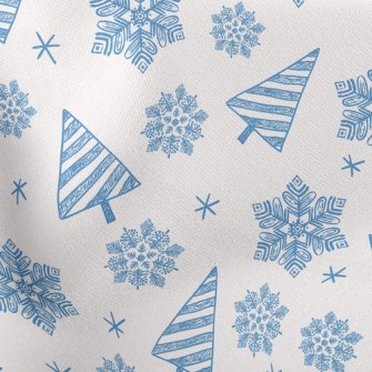 Christmas Tree Snowing Stretch Ponte