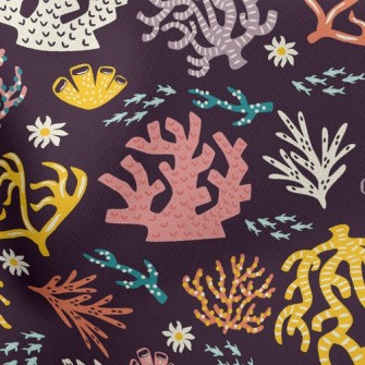 Fish And Coral Sea Stretch Ponte