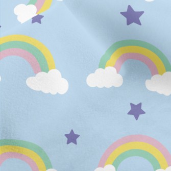 Cartoon Rainbow Micro Fleece