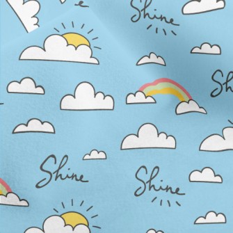 Shining Sky Micro Fleece