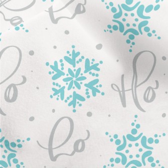 Christmas Snowflake Micro Fleece