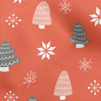 Christmas Tree Forest Micro Fleece
