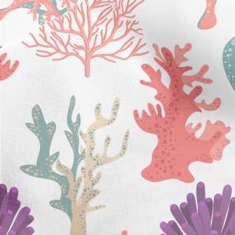 Beautiful Coral Reef Micro Fleece