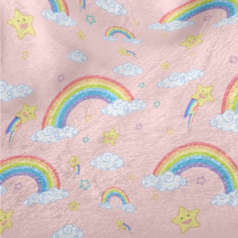Happy Star Rainbow Adventure Minky